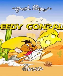 Speedy Gonzales Cartoon Poster Diamond Painting