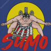 Sumo Poster Art Diamond Painting