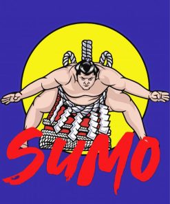 Sumo Poster Art Diamond Painting