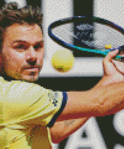 The Tennis Player Stan Wawrinka Diamond Paintings