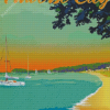 Traverse City Poster Diamond Painting