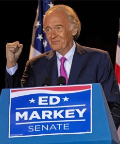 Us Senator Ed Markey Diamond Painting