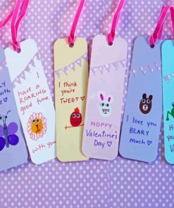 Valentine Bookmarks Diamond Painting