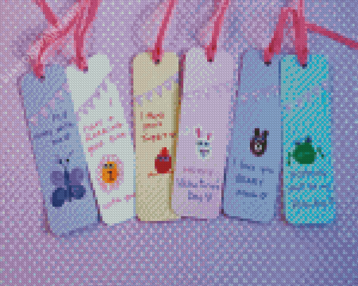 Valentine Bookmarks Diamond Painting