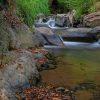 Water Stream On The River With Small Waterfalls Michalakis Ppalis Diamond Painting