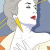 Woman By Patrick Nagel Diamond Painting