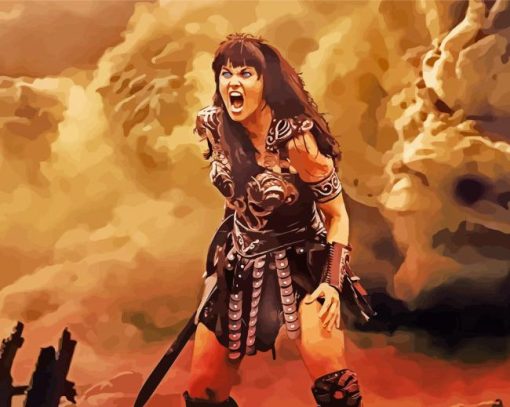 Xena Warrior Princess Art Diamond Painting