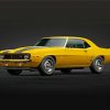 Yellow 69 Camaro Diamond Painting