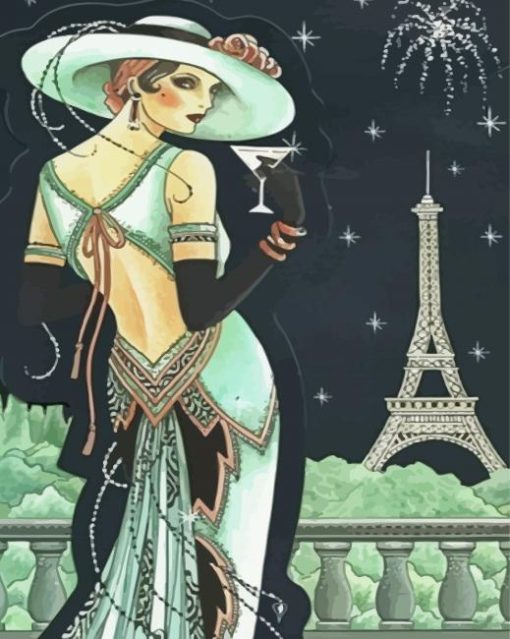 Classic Paris Deco Diamond Paintings