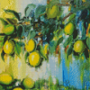 Green Lemon Tree Diamond Paintings