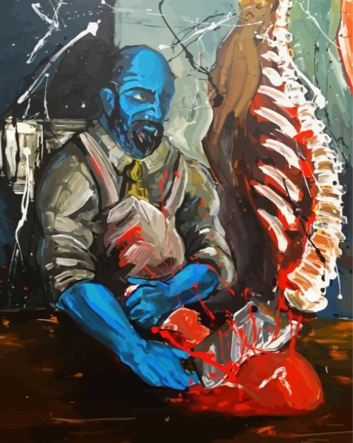 Abstract Butcher Diamond Paintings