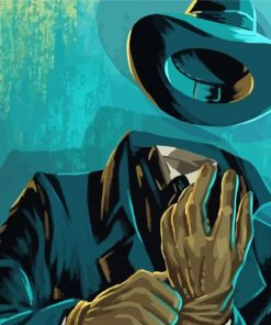 Invisible Man Illustration Art Diamond Paintings