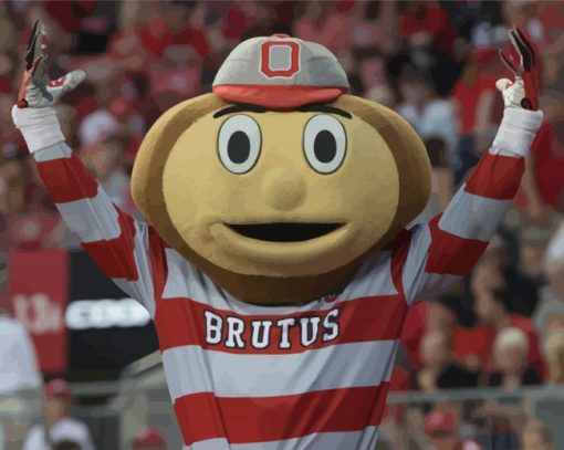 Brutus Buckeye Diamond Paintings