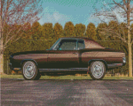 1972 Chevrolet Monte Carlo Diamond Painting