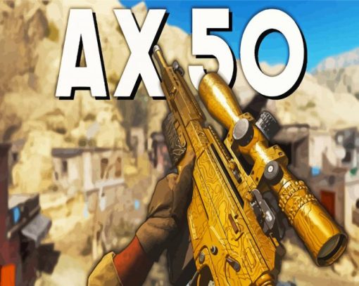 AX50 Game Gun Diamond Painting