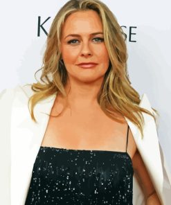 Alicia Silverstone Actress Diamond Painting