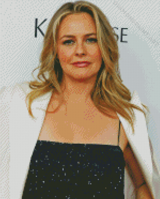 Alicia Silverstone Actress Diamond Painting