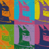 Batman Colorful Pop Art Diamond Painting