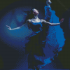 Ballet Dancer In Blue Diamond Painting