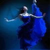 Ballet Dancer In Blue Diamond Painting