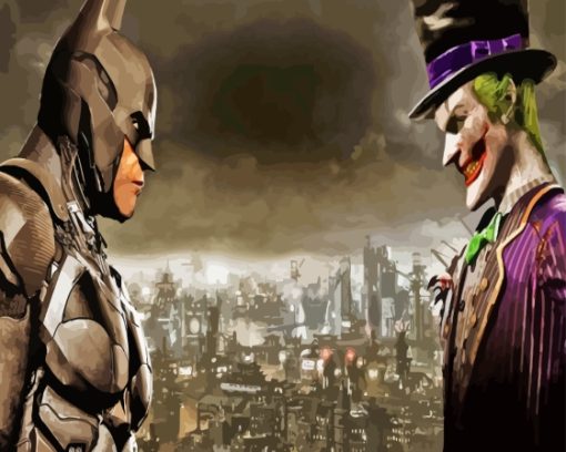 Batman Vs Joker Diamond Painting