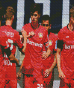 Bayer Leverkusen Players Diamond Painting