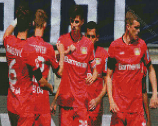 Bayer Leverkusen Players Diamond Painting