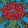 Flowers Eyes Diamond Painting