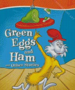 Green Eggs And Ham Movie Diamond Painting