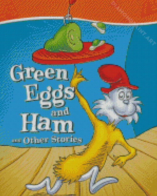 Green Eggs And Ham Movie Diamond Painting