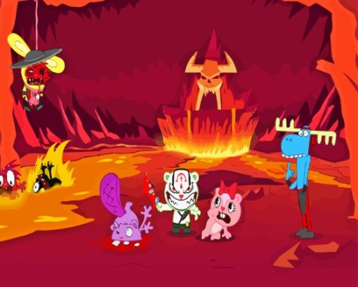 Happy Tree Friends Diamond Painting