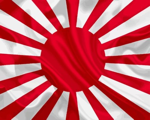 Imperial Japan Flag Diamond Painting