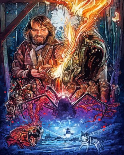 John Carpenter The Thing Diamond Painting