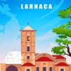 Larnaca Cyprus Poster Diamond Painting