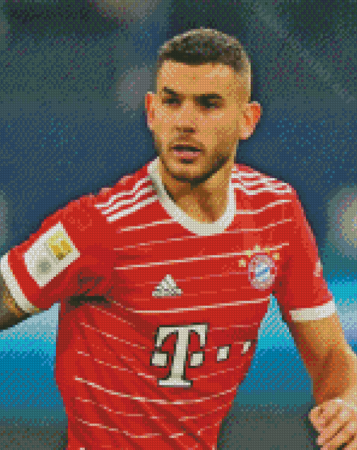 Lucas Hernandez Football Player Diamond Painting