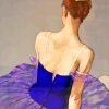 Purple Ballerina Diamond Painting