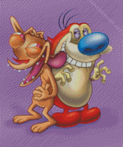 Ren And Stimpy Diamond Painting