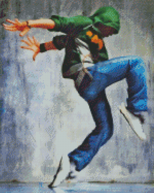 Street Dance Boy Diamond Painting