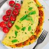 Vegan Tomato Omelette Diamond Painting