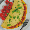 Vegan Tomato Omelette Diamond Painting