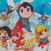 Baby Super Friends Diamond Painting