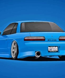 Blue Silvia S13 Diamond Painting