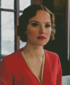 Daisy Ridley In Murder On The Orient Express Diamond Painting