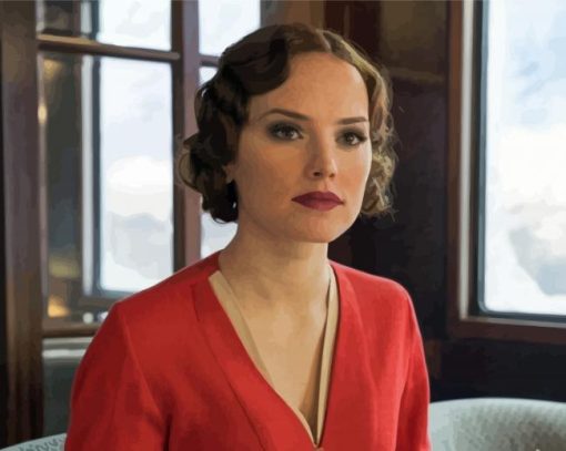 Daisy Ridley In Murder On The Orient Express Diamond Painting