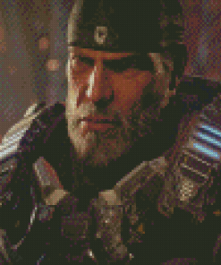 Marcus Gears Of War Diamond Painting