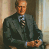 Vintage Gerald Ford Diamond Painting