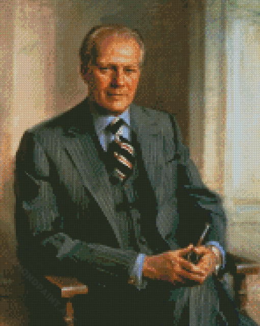 Vintage Gerald Ford Diamond Painting