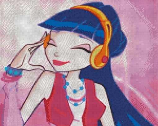 Aesthetic Musa Winx Diamond Painting