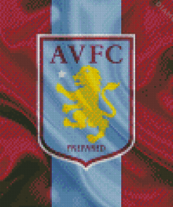 Aston Villa Logo Diamond Painting