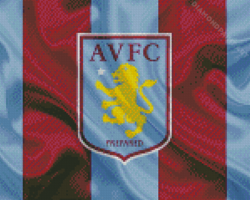 Aston Villa Logo Diamond Painting